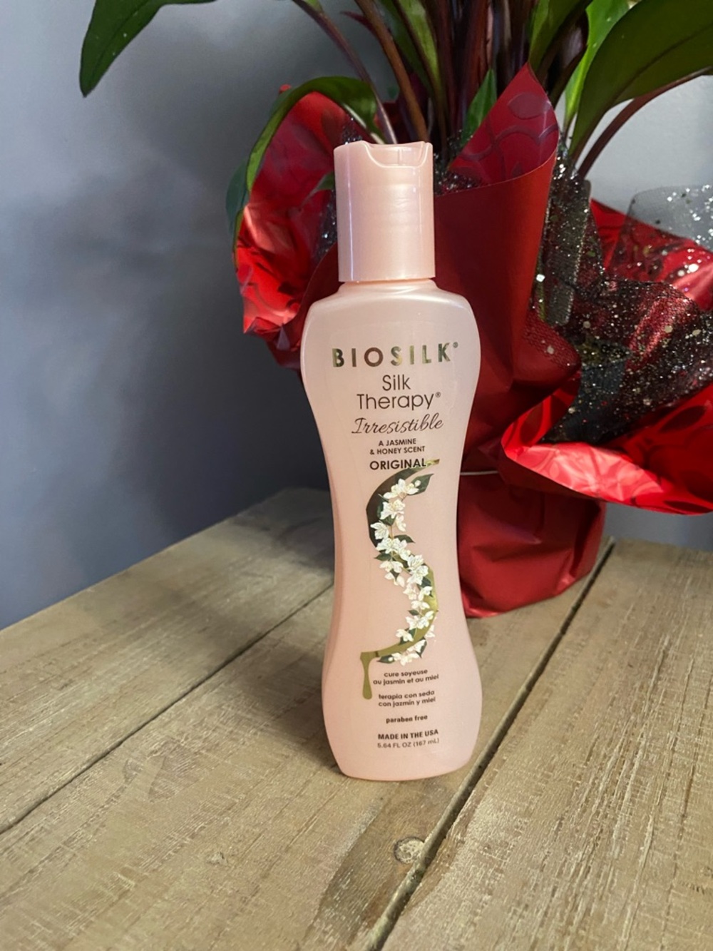 Biosilk Silk Therapy Irresistible -Jasmine&Honey Leave-in Treatment  5.64 oz